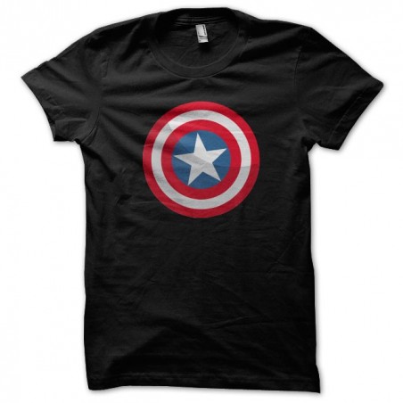 Tee Shirt Captain America Shield ombre  sublimation