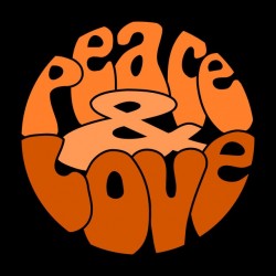 Tee Shirt Peace Love sublimation