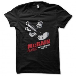 t-shirt mcbain black...