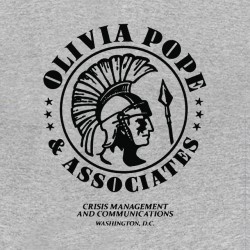Olivia pope t-shirt and associates gray sublimation