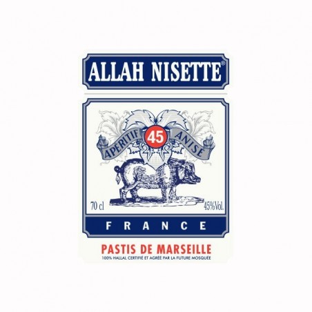 T-shirt Pastis Allah Nisette white sublimation