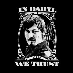 tee shirt In daryl we trust  sublimation