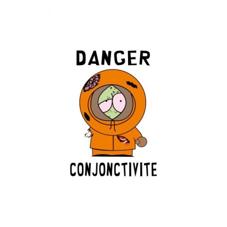 Kenny Zombie South Park teeshirt white parody sublimation