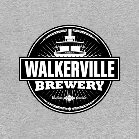 tee shirt Walkerville Brewery Logo gray sublimation