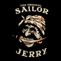 sailor t-shirt jerry tatoo black sublimation