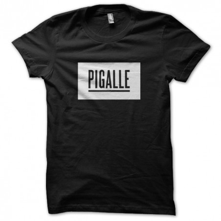 pigalle black sublimation tee shirt