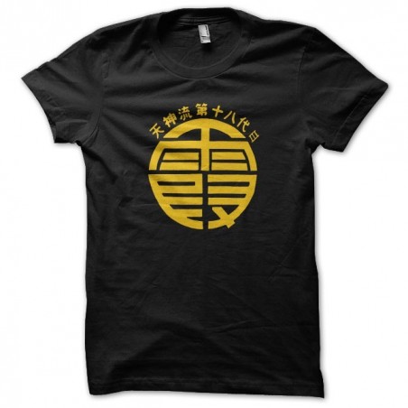 Dead or Alive Kasumi symbol black sublimation t-shirt