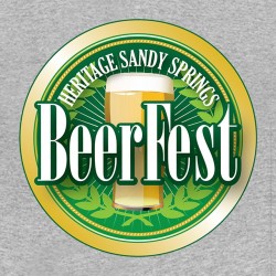 tee shirt beer fest gray sublimation
