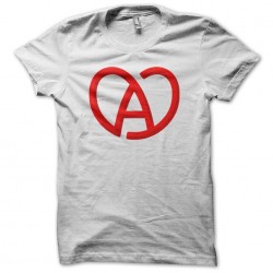 Alsace Heart Tee Shirt white sublimation
