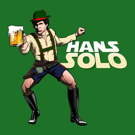 Hans solo t-shirt sublimation beer