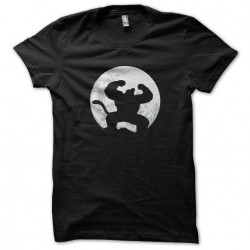 sangoku t-shirt in black gorilla sublimation