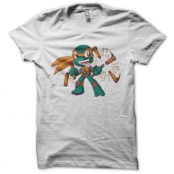 T-shirt Ninja Turtles fan art white sublimation