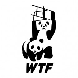 tee shirt  wwf Panda...