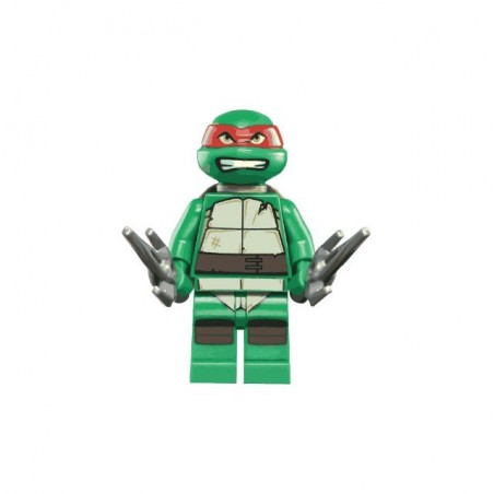 T-shirt Ninja Turtles parody Lego white sublimation