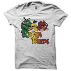 Tee shirt Angry Birds parodie Rasta Birds  sublimation
