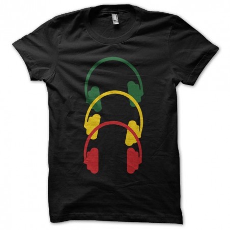 T-shirt rastacouteurs helmet black sublimation