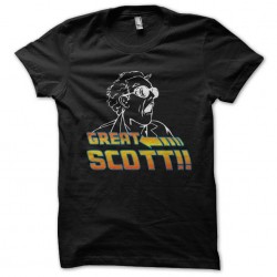 tee shirt Great scott façon retour vers le futur sublimation