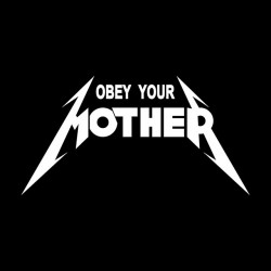 Obey T-Shirt Your Mother black sublimation