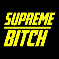 tee shirt Supreme bitch  sublimation