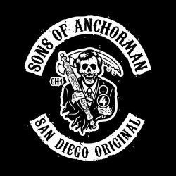 shirt Sons of anchorman black sublimation