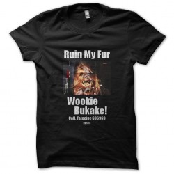 t-shirt wookie Bukake black sublimation
