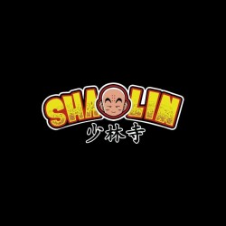 Shaolin Krilin black sublimation t-shirt