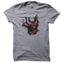 tee shirt nevermore shadow gray sublimation