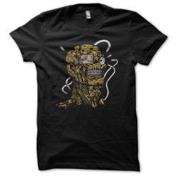 Zombie injection black sublimation t-shirt