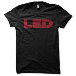 Led Zeppelin t-shirt black sublimation