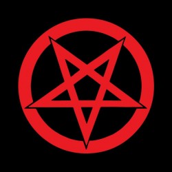 shirt Satan logo black sublimation