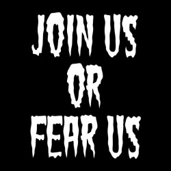 tee shirt Join us or fear...