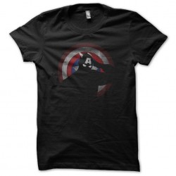 tee shirt captain america ombre  sublimation