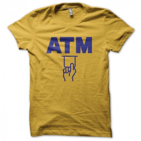 ATM Pigeon t-shirt yellow sublimation