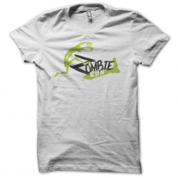 t-shirt zombie run white sublimation