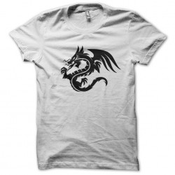 shirt how to draw a dragon white sublimation