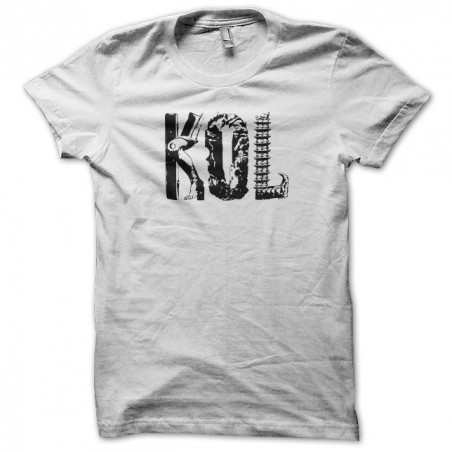 kings of leon white sublimation t-shirt