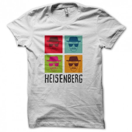 Tshirt BrBa Heisenberg warhol white sublimation