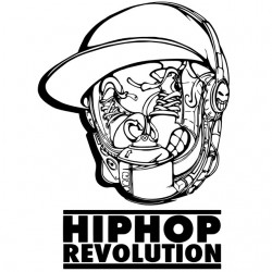 hiphop revolution white sublimation t-shirt