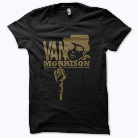 Tee shirt Van Morrison fan art  sublimation