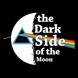 tee shirt dark side of the moon  sublimation