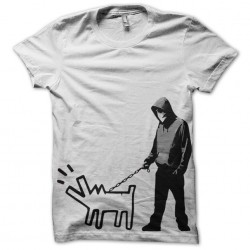 shirt banksy choose your weapon white sublimation