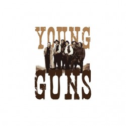 Young Guns white sublimation t-shirt