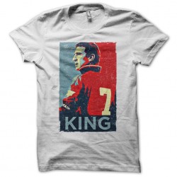 shirt Cantona 7 king white sublimation