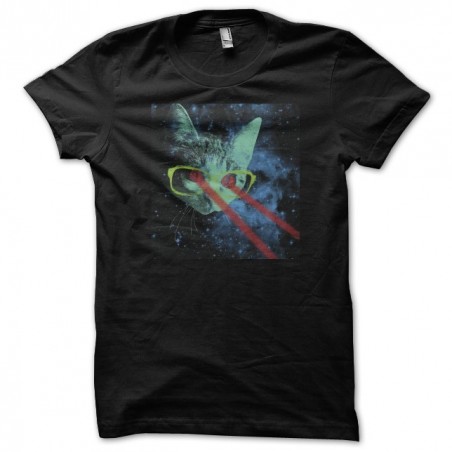 Tee shirt space cats, chats de l'espace Galaxy  sublimation