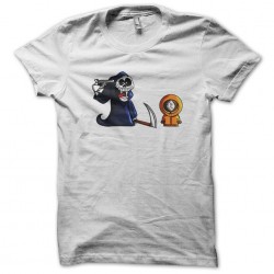 t-shirt kenny from south park white sublimation