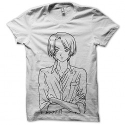 t-shirt design manga white sublimation