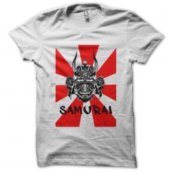white samurai sublimation t-shirt