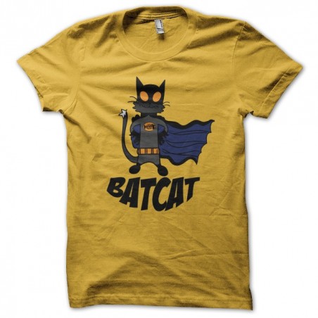 Bat Cat shirt yellow sublimation