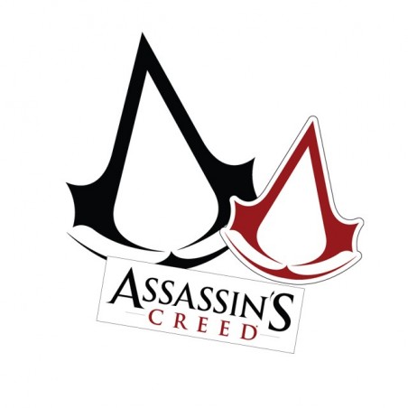 Assassins Creed B & R white sublimation t-shirt