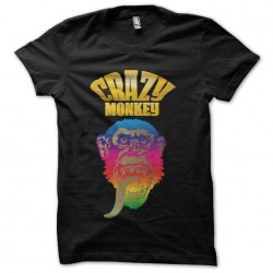shirt Crazy Monkey black...